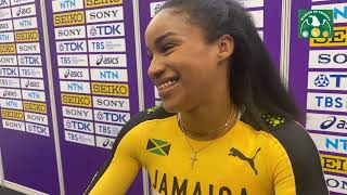 Jamaican sprinter Brianna Williams says her main focus for 2024 is the Olympic Games in Paris [upl. by Bailie321]