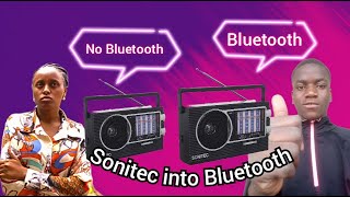 UKO WAKORA SONITEC IGASOMA BLUETOOTHHOW TO MAKE BLUETOOTH RADIO [upl. by Arramat]