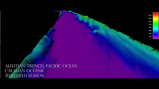 Fly Through Aleutian Trench [upl. by Jariah]