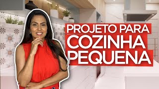 10 Soluções Para Cozinha Pequena • Larissa Reis Arquitetura [upl. by Laroc]