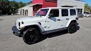 USED 2020 JEEP WRANGLER UNLIMITED Sahara Altitude 4x4 at Accurate Automotive USED 10792 [upl. by Zuckerman]