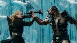 Legolas Battles Bolg  Extended Fight  The Hobbit Battle of the Five Armies 2014 Movie Clip [upl. by Perreault926]