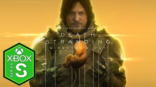 Death Stranding Xbox Series S Gameplay Review Optimized [upl. by Eittah]