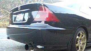 2001 Honda Civic EX HKS HiPower Exhaust [upl. by Fazeli]