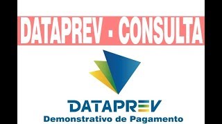 DATAPREV  Demonstrativo de Pagamento Emissão Detalhamento de Crédito [upl. by Bourgeois]