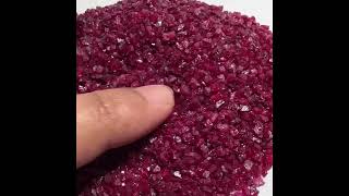 158gm  790ct Ruby Lot Longido Tanzania Untreated Unheated 52pcs in 1 gm [upl. by Tynan]