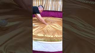 Water sleep bed 😮viralvideo trendingshorts shortfeed youtubeshorts [upl. by Haliled635]