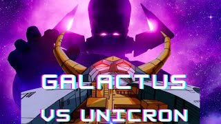 Galactus vs Unicron The Ultimate Cosmic Showdown marvel galactus unicron [upl. by Kohsa630]