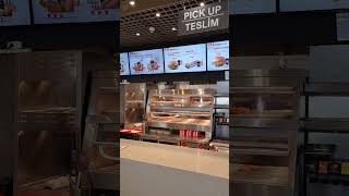 Dalaman Airport Departures KFC Restaurant TravelwithHugoF kfc dalamanairport dalaman turkey [upl. by Hesler]