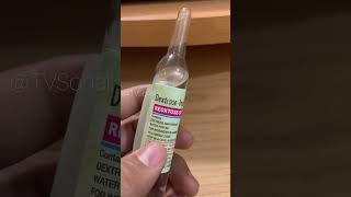 Dextrose 50 injection uses side effects ytshorts ytshort shorts tvsohail ivinjection [upl. by Enahs]