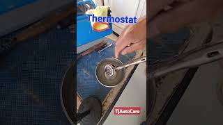 thermostat how it works and how to test mechanic engine tips howto testing tutorial shorts [upl. by Valera361]