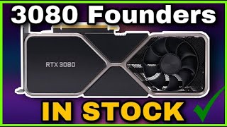 GPUS in Stock 3080 FE and more [upl. by Minnie]