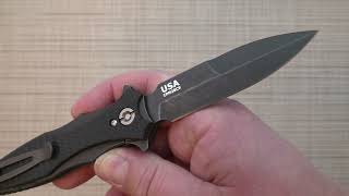 ПРИМКНУТЬ ШТЫКИ Нож MAXIMUS BAYONET Hinderer Knives [upl. by Nasho]