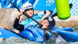 Kayak Cross Carnage The newest Olympic sport goes CRAZY  Paris Olympics  NBC Sports [upl. by Yvette]