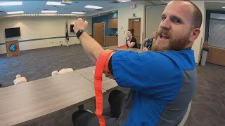 Ada County Paramedics offering Stop the Bleed training course [upl. by Leeth]