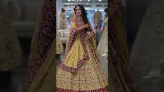 Rad lehenga designs Amar shop har prakar ke lehenge uplabdh hai 1million wedding viralvideo vr [upl. by Albarran]