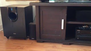 Onkyo HTS5700  Test Sound [upl. by Chevy]