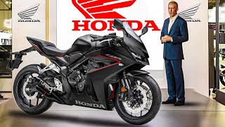 2025 NEW HONDA CBR 650 R TURBO REVEALED [upl. by Airtap264]