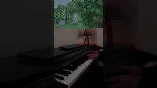 Minecraft  Wet Hands piano minecraft shorts [upl. by Justino]