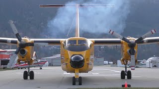 CC115 DHC5 Buffalo Engine StartUp and Takeoff [upl. by Booze]