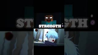 Gojo vs herobrine trending subscribe [upl. by Arimas904]