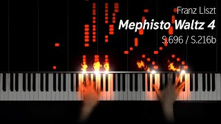 Liszt  Mephisto Waltz 4 S696  S216b [upl. by Eenaj]