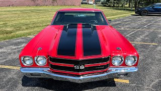 The King Cranberry Red 1970 Chevelle SS454 LS6 M22 410 Earns My Endorsement [upl. by Gulick353]