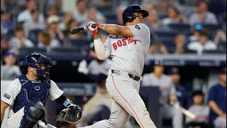 Every Rafael Devers Home run in Yankee Stadium 16 [upl. by Ataymik428]