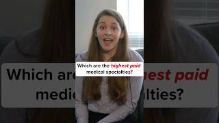 Which are the highest paid medical specialties [upl. by Yennor400]