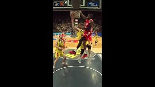 Zylan Cheatham attacks the rim shorts [upl. by Hilaria]