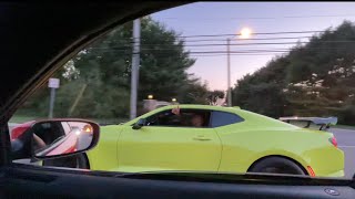 HELLCAT VS ZL1 1LE CAMARO [upl. by Sherwynd178]