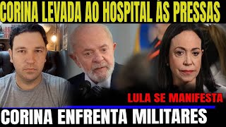 5 Corina atingida por bomba e levada a hospital Lula endossa discurso de Maduro Elon musk e a rec [upl. by Chevy]