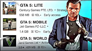 Finally 😍 I Found 3 Secret Games Like GTA 5 For Mobile [upl. by Assetnoc]