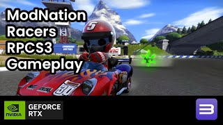 ModNation Racers 60 FPS  RPCS3 Gameplay [upl. by Aneez]