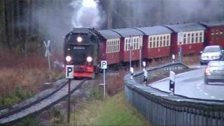 99 7234 der HSB auf Bergfahrt bei Drei Annen Hohne aus Richtung Elend [upl. by Apgar]