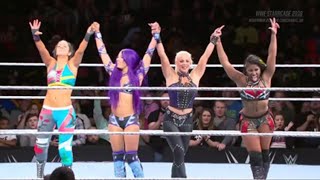 WWW Starrcade 2018 Bayley Banks Brooke amp Moon Vs Nia Jax Tamina Mickie amp FoxFull Match Review [upl. by Mulac]