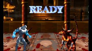 SNES Killer Instinct  Glacius Gameplay  Hard Level [upl. by Atul128]