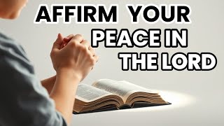 Chapter 2 Jehovah Shalom  I have peace  FAITH DECLARATION [upl. by Yaeger]