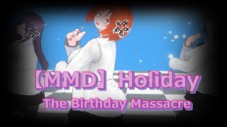 【MMD】Holiday  The Birthday Massacre [upl. by Ardnikat879]