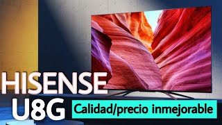 HISENSE U8G Español  características y precio en México [upl. by Annalla]