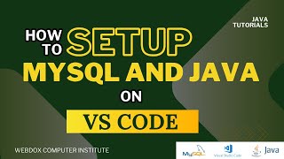 How to Set Up MySQL with Java in VS Code [upl. by Aicargatla]