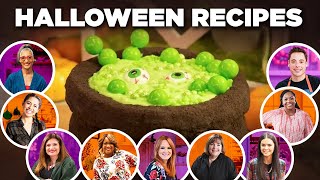 Food Network Chefs Top Halloween Recipe Videos 🎃 Food Network [upl. by Oidivo442]