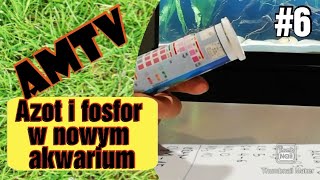 6Parametry wody w akwarium Azot i fosfor w nowym akwarium [upl. by Kieffer846]