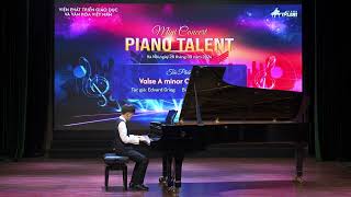 Họp báo Festival Piano Talent Toàn Quốc 2025  Khánh Lâm Valse A minor Op12 no2 Edvard Grieg [upl. by Amalburga]