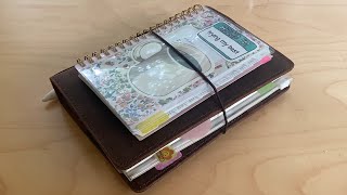 Pocket Planner  B6 TN Journal Flip 💌  Jibun Techo Day Designer [upl. by Zennie590]