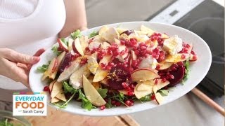 Chicken Salad with Apple Pomegranate and Beet  Everyday Food with Sarah Carey [upl. by Ocker]