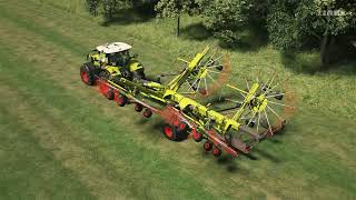 CLAAS  LINER 4900  4700 Animation [upl. by Azenav]