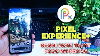 I Test Pixel Experience in Poco M4 Pro 5G Custom Rom Review [upl. by Thorr211]