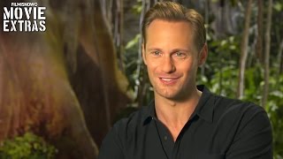 The Legend of Tarzan  Onset with Alexander Skarsgard John Clayton  Tarzan Interview [upl. by Marzi447]