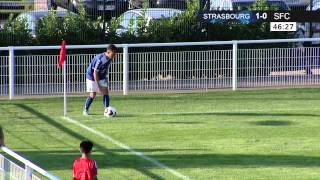 CFA2  RC Strasbourg 2 contre Sarreguemines FC [upl. by Ardnama]